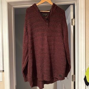 Men’s 2xl knit hooded sweater